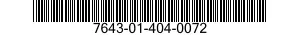 7643-01-404-0072 TOPOGRAPHIC GEOSPATIAL PRODUCTS 7643014040072 014040072