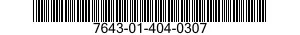 7643-01-404-0307 TOPOGRAPHIC GEOSPATIAL PRODUCTS 7643014040307 014040307