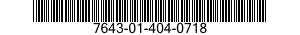 7643-01-404-0718 TOPOGRAPHIC GEOSPATIAL PRODUCTS 7643014040718 014040718