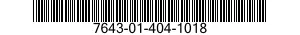 7643-01-404-1018 TOPOGRAPHIC GEOSPATIAL PRODUCTS 7643014041018 014041018