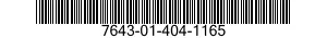 7643-01-404-1165 TOPOGRAPHIC GEOSPATIAL PRODUCTS 7643014041165 014041165