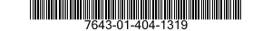 7643-01-404-1319 TOPOGRAPHIC GEOSPATIAL PRODUCTS 7643014041319 014041319
