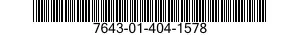 7643-01-404-1578  7643014041578 014041578