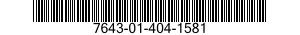 7643-01-404-1581  7643014041581 014041581