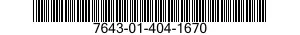 7643-01-404-1670 TOPOGRAPHIC GEOSPATIAL PRODUCTS 7643014041670 014041670