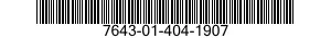 7643-01-404-1907 TOPOGRAPHIC GEOSPATIAL PRODUCTS 7643014041907 014041907