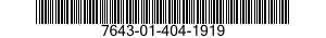 7643-01-404-1919 TOPOGRAPHIC GEOSPATIAL PRODUCTS 7643014041919 014041919