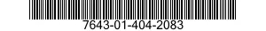 7643-01-404-2083 TOPOGRAPHIC GEOSPATIAL PRODUCTS 7643014042083 014042083
