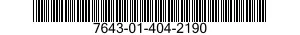 7643-01-404-2190 TOPOGRAPHIC GEOSPATIAL PRODUCTS 7643014042190 014042190
