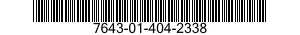 7643-01-404-2338 TOPOGRAPHIC GEOSPATIAL PRODUCTS 7643014042338 014042338