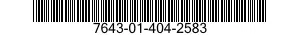 7643-01-404-2583  7643014042583 014042583