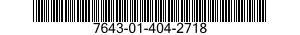 7643-01-404-2718  7643014042718 014042718