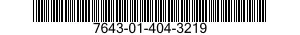 7643-01-404-3219  7643014043219 014043219