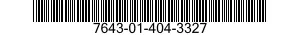 7643-01-404-3327  7643014043327 014043327