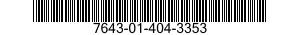 7643-01-404-3353 TOPOGRAPHIC GEOSPATIAL PRODUCTS 7643014043353 014043353