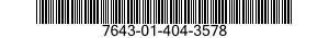 7643-01-404-3578 TOPOGRAPHIC GEOSPATIAL PRODUCTS 7643014043578 014043578