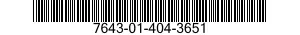 7643-01-404-3651 TOPOGRAPHIC GEOSPATIAL PRODUCTS 7643014043651 014043651