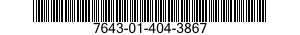 7643-01-404-3867 TOPOGRAPHIC GEOSPATIAL PRODUCTS 7643014043867 014043867