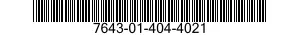 7643-01-404-4021 TOPOGRAPHIC GEOSPATIAL PRODUCTS 7643014044021 014044021