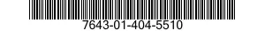 7643-01-404-5510  7643014045510 014045510