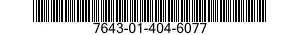 7643-01-404-6077 TOPO,MC&amp;G PRODUCTS 7643014046077 014046077