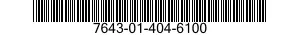 7643-01-404-6100  7643014046100 014046100