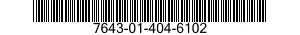 7643-01-404-6102 TOPOGRAPHIC GEOSPATIAL PRODUCTS 7643014046102 014046102