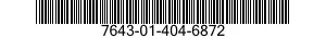7643-01-404-6872 TOPO,MC&amp;G PRODUCTS 7643014046872 014046872