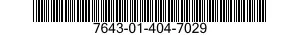 7643-01-404-7029 TOPOGRAPHIC GEOSPATIAL PRODUCTS 7643014047029 014047029