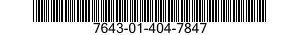 7643-01-404-7847  7643014047847 014047847