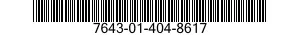 7643-01-404-8617  7643014048617 014048617