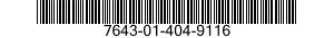 7643-01-404-9116  7643014049116 014049116