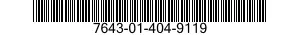 7643-01-404-9119  7643014049119 014049119
