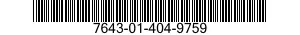 7643-01-404-9759 TOPOGRAPHIC GEOSPATIAL PRODUCTS 7643014049759 014049759