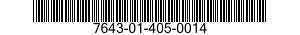 7643-01-405-0014  7643014050014 014050014
