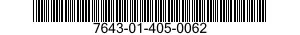 7643-01-405-0062  7643014050062 014050062
