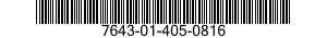 7643-01-405-0816  7643014050816 014050816