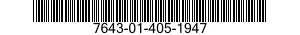 7643-01-405-1947 TOPOGRAPHIC GEOSPATIAL PRODUCTS 7643014051947 014051947