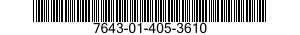 7643-01-405-3610  7643014053610 014053610