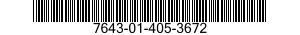 7643-01-405-3672  7643014053672 014053672