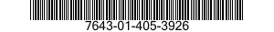 7643-01-405-3926 TOPOGRAPHIC GEOSPATIAL PRODUCTS 7643014053926 014053926
