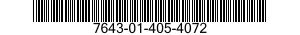 7643-01-405-4072  7643014054072 014054072