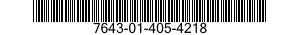 7643-01-405-4218  7643014054218 014054218
