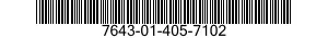 7643-01-405-7102 TOPOGRAPHIC GEOSPATIAL PRODUCTS 7643014057102 014057102