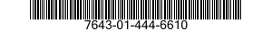 7643-01-444-6610  7643014446610 014446610