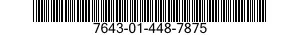 7643-01-448-7875  7643014487875 014487875