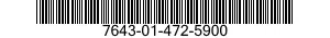 7643-01-472-5900 TOPOGRAPHIC GEOSPATIAL PRODUCTS 7643014725900 014725900