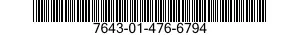 7643-01-476-6794  7643014766794 014766794