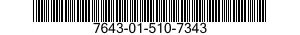 7643-01-510-7343 TOPOGRAPHIC GEOSPATIAL PRODUCTS 7643015107343 015107343