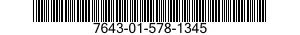 7643-01-578-1345 TOPOGRAPHIC GEOSPATIAL PRODUCTS 7643015781345 015781345